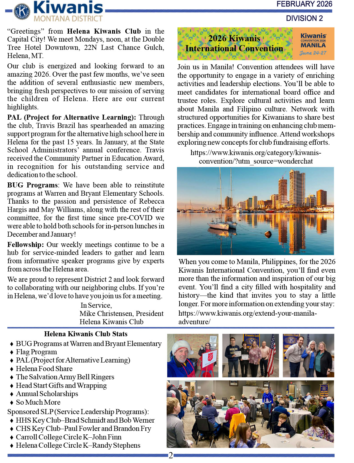2026 February Newsletter Page 2