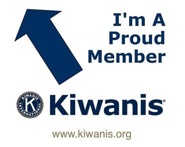 Kiwanis Proud Member